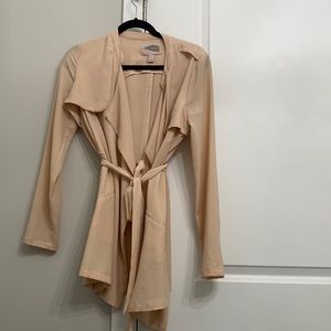 Forever 21 cream (peachy) duster size small